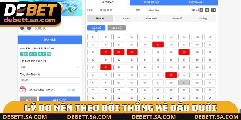 Lý do nên theo dõi thống kê đầu đuôi