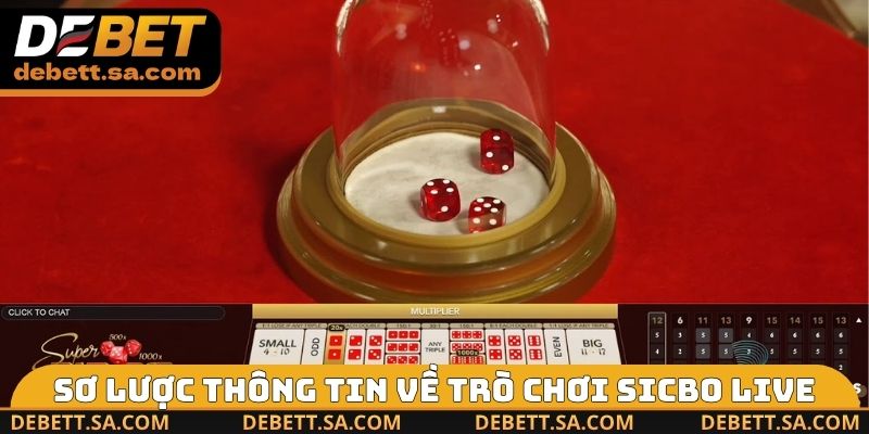 Sơ lược thông tin về trò chơi Sicbo Live